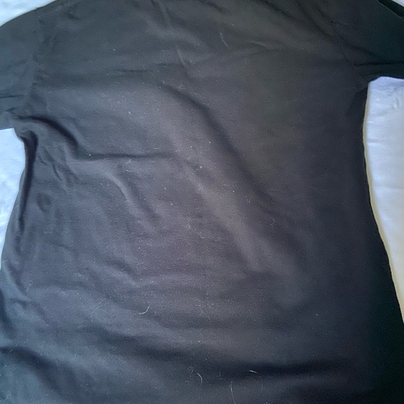 Black Graphic Tee with Mona Lisa Dab souvenirs of Paris see measurements - Picture 5 of 5